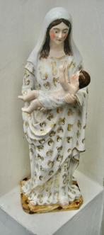 bankje. VIRGIN in porselein, Bxl, Andenne, Parijs? ,1930, Antiek en Kunst, Verzenden