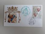 Herdenkingszegel Johannes Paulus II, 70 jaar, Postzegels en Munten, Gestempeld, Overig, Staatshoofden, Ophalen of Verzenden
