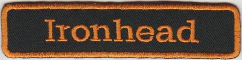 Harley Davidson Ironhead stoffen opstrijk patch embleem #1, Motoren, Accessoires | Overige, Nieuw, Verzenden