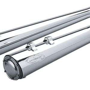 Supertrapp uitlaat einddemper FLH/T 1995-2016 Chroom, Motos, Pièces | Harley-Davidson, Neuf, Enlèvement ou Envoi