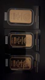 Argos-Heraeus Goudbaren 50 gram – 99,99% puur (24 karaat), Antiek en Kunst, Ophalen of Verzenden