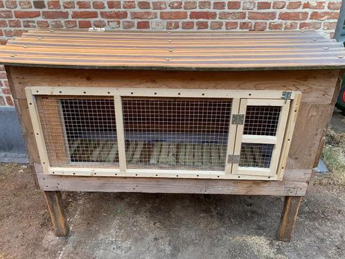 Konijnenhok, Dieren en Toebehoren, Knaagdieren en Konijnen | Hokken en Kooien, Zo goed als nieuw, Hok, Cavia, Konijn, Ophalen