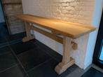 Authentieke sidetable wandtafel Eiken, Huis en Inrichting, Ophalen, Eikenhout, Landelijk, Nieuw