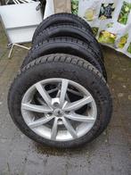 4 VELGEN + WINTERBANDEN, Autos : Pièces & Accessoires, Pneus & Jantes, Enlèvement ou Envoi, Pneus hiver, Jante(s)