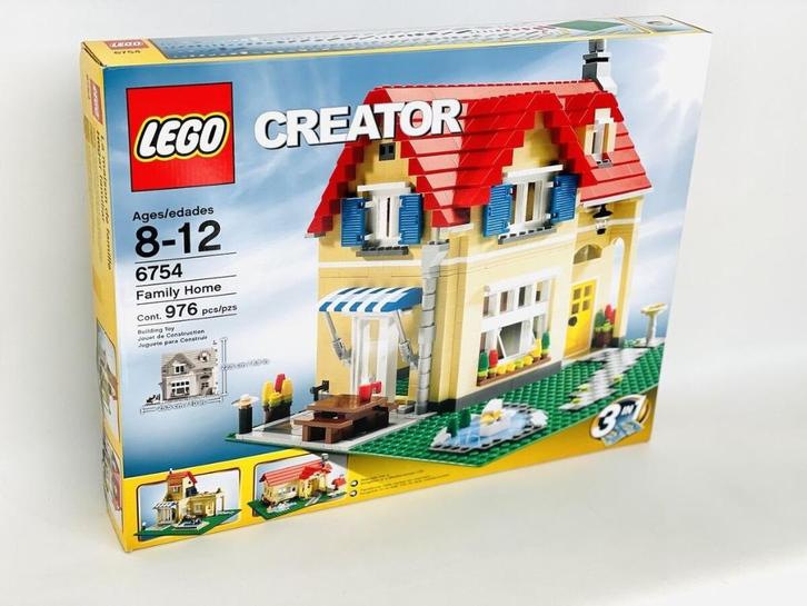 LEGO Creator Woonhuis – 6754, Kinderen en Baby's, Speelgoed | Duplo en Lego, Gebruikt, Lego, Complete set, Ophalen of Verzenden