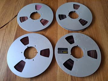 Reel-Bandrecorder 26-cm. 9x Metal-Reel 2x Plastic-Reel. beschikbaar voor biedingen