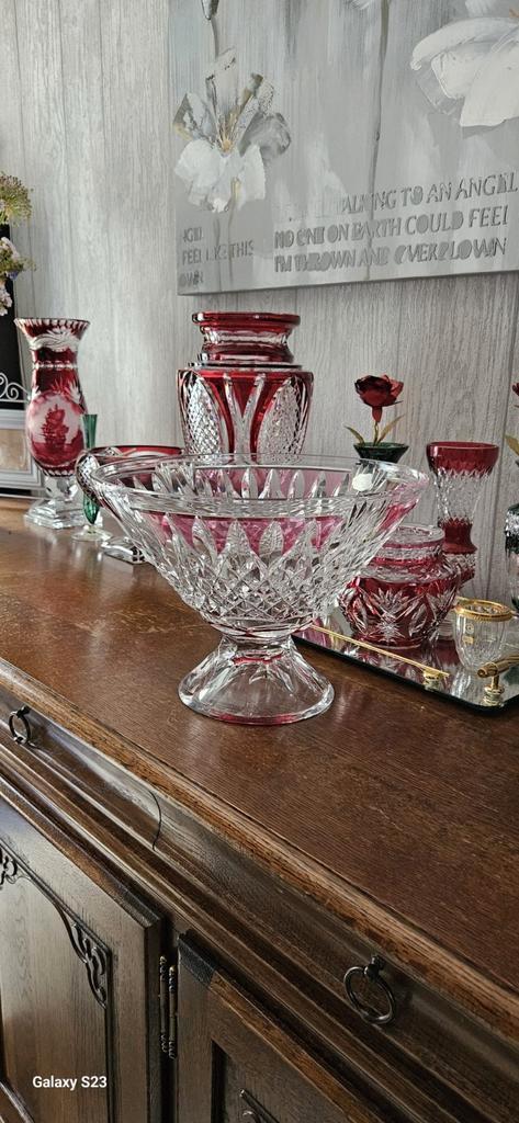 Val Saint Lambert kristallen coupe - perfecte staat, Antiek en Kunst, Antiek | Glaswerk en Kristal, Ophalen of Verzenden