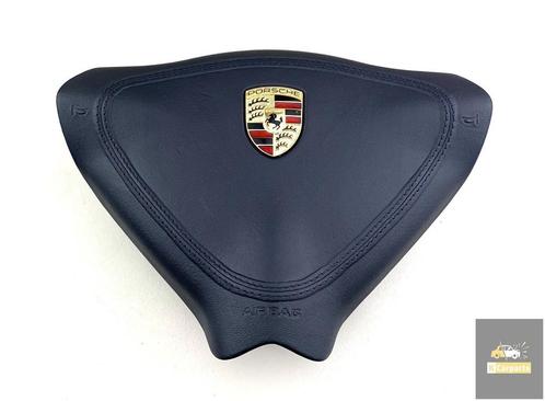 Airbag stuurwiel PORSCHE 991 996 marineblauw leer, Auto-onderdelen, Overige Auto-onderdelen, Porsche, Gebruikt