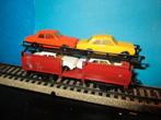 Marklin wagon 4613 avec 4 Taunus 17M, Enlèvement ou Envoi, Utilisé, Wagon, Märklin