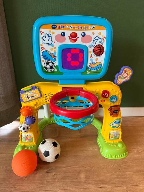 VTech 3-in-1 Sport & Scoor Speelplaats, Kinderen en Baby's, Speelgoed | Vtech, Zo goed als nieuw, 6 maanden tot 2 jaar, Ophalen