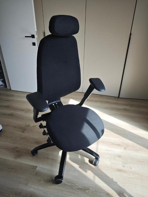 Bureaustoel RH Mereo 300 Black, Huis en Inrichting, Bureaustoelen, Zo goed als nieuw, Bureaustoel, Zwart, Ophalen