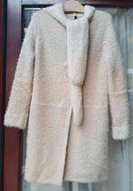 Mooie lange warme vest met kap van Golden Days Paris maat TU, Taille 38/40 (M), Enlèvement ou Envoi, Beige, Comme neuf