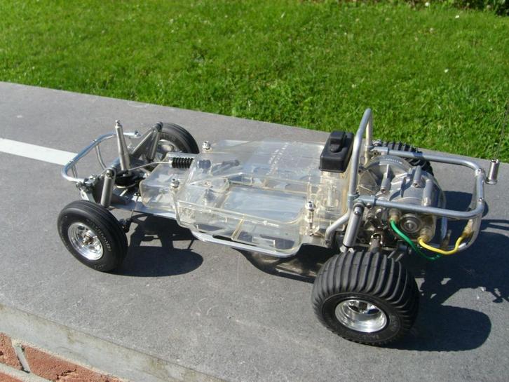 Tamiya Sand Scorcher  vintage  style annee 1979 ., Hobby en Vrije tijd, Modelbouw | Radiografisch | Auto's, Zo goed als nieuw