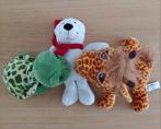 3 knuffels, Ophalen of Verzenden, Zo goed als nieuw