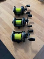 3 Casting reels Daiwa millionaire 7HT, Watersport en Boten, Ophalen of Verzenden