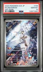 N's Reshiram PSA 10 - 109/100 - Japanese Battle Partners, Verzenden, Zo goed als nieuw, Losse kaart