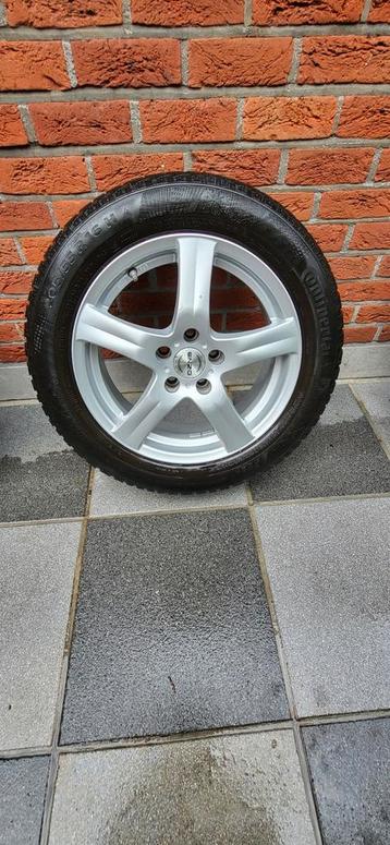 16 INCH DEZENT VELGEN +CONTINENTAL WINTERBANDEN  beschikbaar voor biedingen