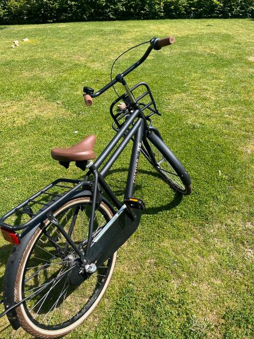 Cortina 26 inch jongensfiets – zwart, met terugtraprem, Fietsen en Brommers, Fietsen | Jongens, Zo goed als nieuw, Ophalen