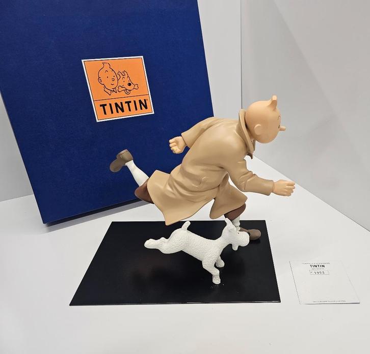 Moulinsart Leblon-Delienne - Tintin et Milou running, Collections, Collections Autre, Comme neuf, Enlèvement