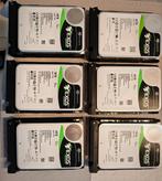 4 x 18 TB Seagate Exos HD harde schijven, Computers en Software, Harde schijven, Intern, Gebruikt, Server, HDD