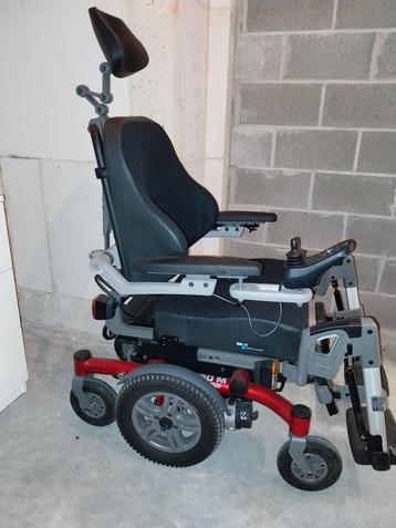 Elektrische rolstoel Dietz Sango M Advanced rood