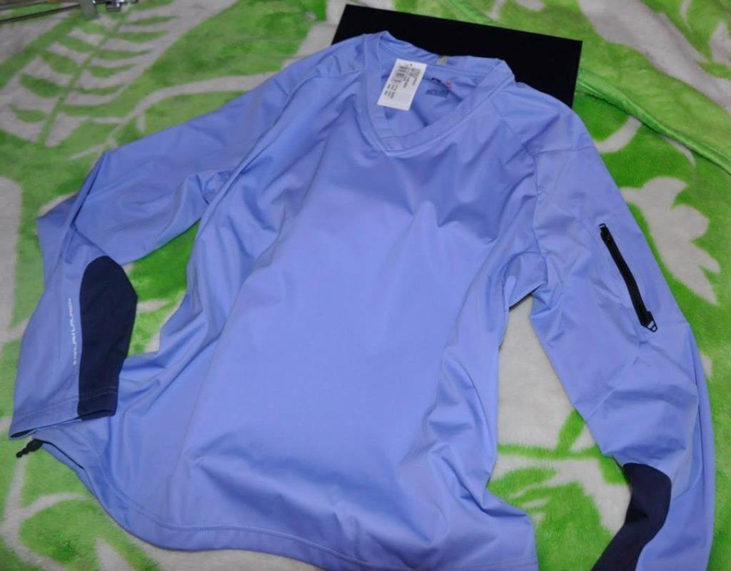 Ralph Lauren pull Stratus sport coupe-vent bleu t.M, Neuf av, Neuf, Ralph Lauren, Enlèvement, Bleu