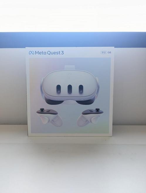 Meta Quest 3- 512GB - Amper Gebruikt - In Uitstekende Staat!, Games en Spelcomputers, Virtual Reality, Zo goed als nieuw, Overige platformen