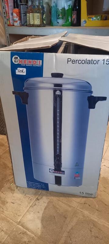 Percolator 15 liter beschikbaar voor biedingen