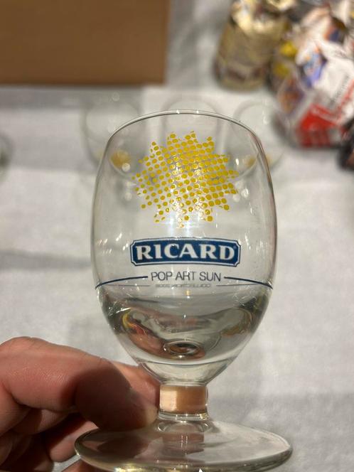 ② 4 verres Ricard. Collection 2008. Neufs. — Verres & Petits Verres —  2ememain