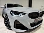 BMW 2 Serie 220 iAS 184CV PACK M" SHADOW NAVi BAUTO HARMAN&K, Cuir, Argent ou Gris, Entreprise, Noir