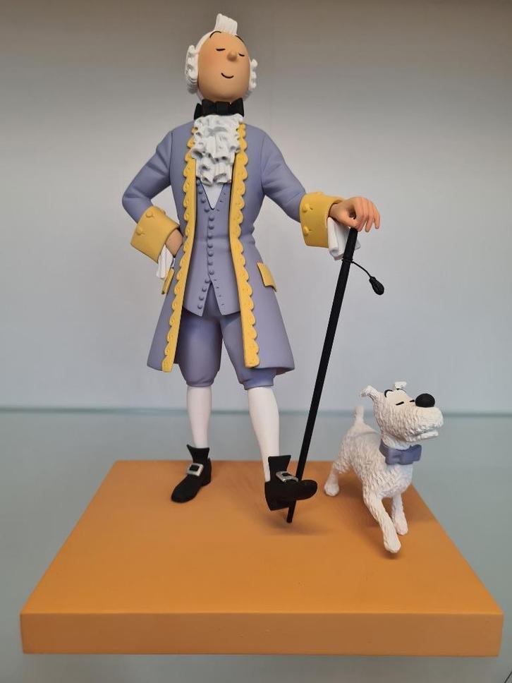 Fariboles - Tintin & Milou Princiers (gilet mauve), Verzamelen, Stripfiguren, Nieuw, Beeldje of Figuurtje, Kuifje, Ophalen