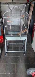 Grote vogelkooi, Ophalen, Gebruikt, Metaal, Vogelkooi