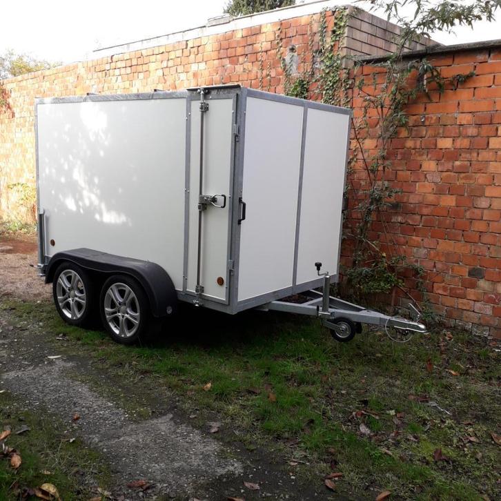 gesloten aanhangwagens divers model, Auto diversen, Aanhangers en Bagagewagens, Zo goed als nieuw, Ophalen