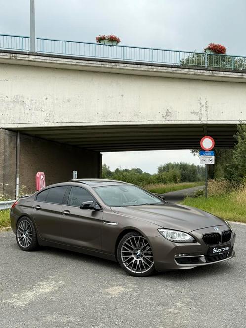 BMW 640D Gran Coupe 313pk matt bronz + gekeurd vvk, Auto's, BMW, Particulier, 6 Reeks Gran Coupé, 360° camera, ABS, Achteruitrijcamera