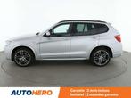 BMW X3 xDrive 20d Sport (bj 2018, automaat), Auto's, BMW, Automaat, Zwart, Leder, USB