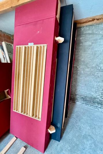 Studio de musique Rockwool Panels, Enlèvement, Utilisé