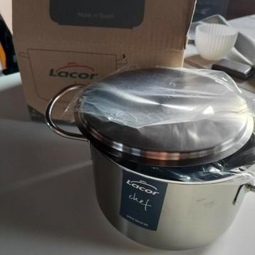 Lacor Inox kookpot met deksel  beschikbaar voor biedingen