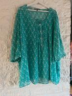 Taille 50 blouse turquoise, Kleding | Dames, Grote Maten, Ophalen of Verzenden, Zo goed als nieuw