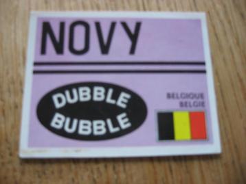 Autocollant Old Sprint 72 n 42 Novy Dubble Bubble Belgium