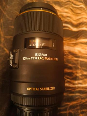 Sigma macro lens, Audio, Tv en Foto, Foto | Lenzen en Objectieven, Ophalen, Zo goed als nieuw