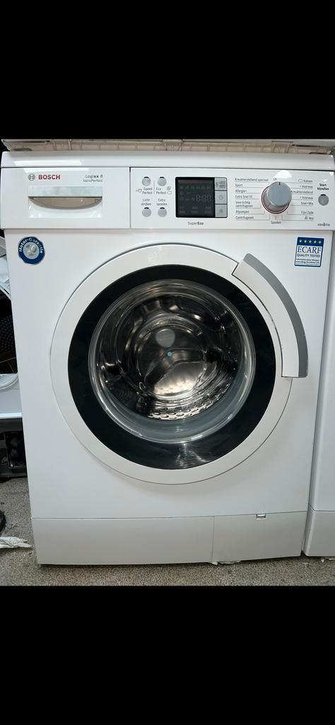Bosch wasmachine 8kg A+++ MET GARANTIE, Elektronische apparatuur, Wasmachines, Refurbished, Voorlader, 8 tot 10 kg, 85 tot 90 cm