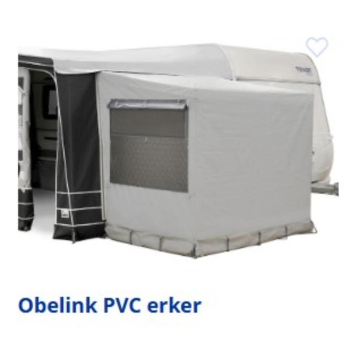 Universele PVC tent erker Obelink, Caravans en Kamperen, Tenten, Zo goed als nieuw, Ophalen