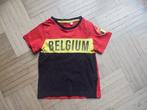 T-shirt Belgium voetbal maat 104, Kinderen en Baby's, Jongen of Meisje, Ophalen of Verzenden, Sport- of Zwemkleding, Zo goed als nieuw