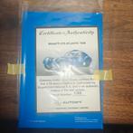 Bugatti 57s Atlantic 1938 autoart, Ophalen of Verzenden, Zo goed als nieuw, Autoart