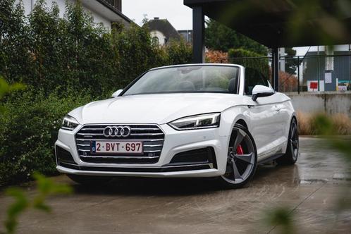 Audi A5 cabrio S-Line 45 TFSI quattro S tronic mild hybrid 2, Auto's, Audi, Particulier, A5, 4x4, ABS, Achteruitrijcamera, Airbags