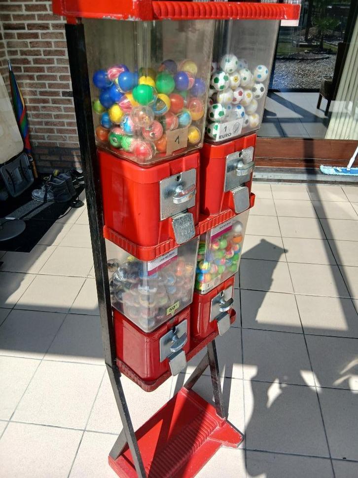 kauwgom automaat,capsules automaat,capsules,brabo, Verzamelen, Automaten | Gokkasten en Fruitautomaten, Zo goed als nieuw, Euro