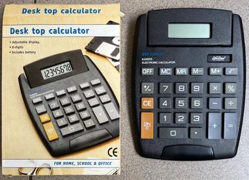 Nieuwe bureau rekenmachine, 2 stuks, nog in verpakking beschikbaar voor biedingen