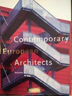 CONTEMPORARY EUROPEAN ARCHITECTS IV, Comme neuf, Taschen, Envoi, Architectes