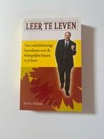 Leer te leven boek, Ophalen of Verzenden, Zo goed als nieuw
