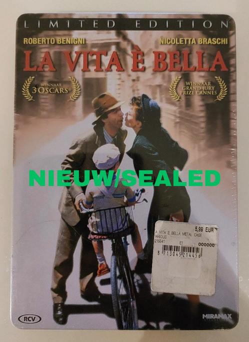 SPLINTERNIEUW IN FOLIE : La Vita E Bella ; holocaust film, Cd's en Dvd's, Dvd's | Klassiekers, Nieuw in verpakking, Drama, Ophalen of Verzenden